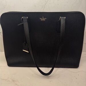 Kate Spade Black Textured Leather Bag
